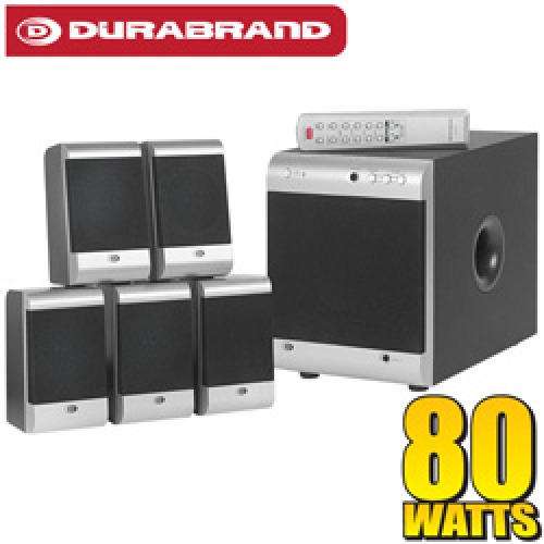Durabrand 5.1 Home Theater Speaker System HT 3917