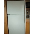 Hotpoint Fridge Top Freezer Almond Brown Handles