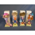 Girl Powerrrr Bobble Chic lot of 4