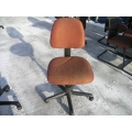 Rust Task Chair