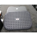 Lot of 2 Adjustable Grey Foot Rests Rubbermaid