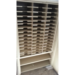 2 Door Enclosed Pigeon Hole / Message / Mail / Paper Sorter