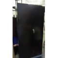 Prostar 2 Door 5 shelves Black Storage Cabinet 36x18x72"