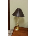 Gold Base Candlestick Lamp