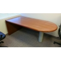Cherry Maple Bullet Meeting table Desk 72x36