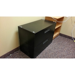 Meridian Black 2 Drawer Lateral Filing Cabinet Meridian Black 2 Drawer Lateral Filing Cabinet