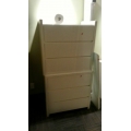  Show Home 3 Drawer White Dresser 20 x 31.5 x 30