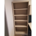 Steelcase Beige 30" 5 Shelf Metal Book Case w Adjustable Shelves