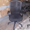 Black Mesh High Back Office Boardroom Chair