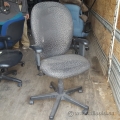 Grey Pattern Rolling Adjustable Task Chair