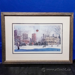 Calgary Tower by Loren Chabot Framed Numbered Print Under Glass