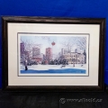 Calgary Tower by Loren Chabot Framed Print Under Glass