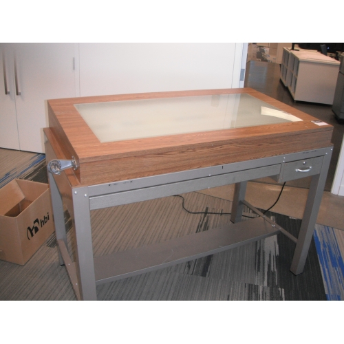 Plan Light Table Tracing Table Desk Allsold Ca Buy Sell