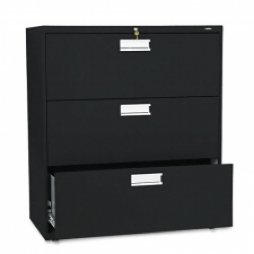 Hon Black 3 drawer Lateral File Allsold.ca Buy