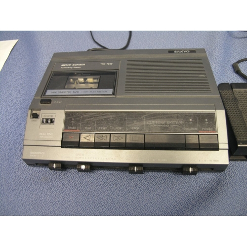 Sanyo - TRC-9010 Memo-Scriber - Lecteur-enregistreur de cassettes