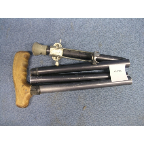 Collapsible Cane with Ice Pick and Wood Handle Allsold.ca Buy