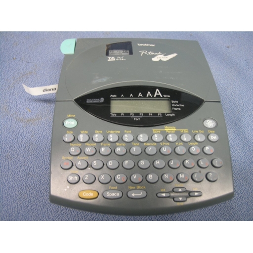 Brother PTouch Extra Electronic Labeling system Label Maker Allsold