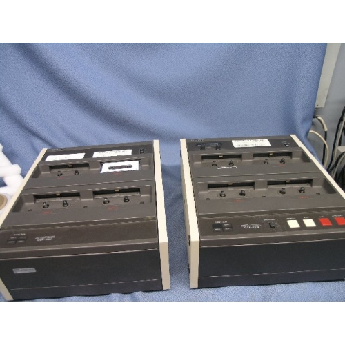 Sony CCP1300 & 2 CCP1400 Cassette Duplicators Allsold.ca Buy