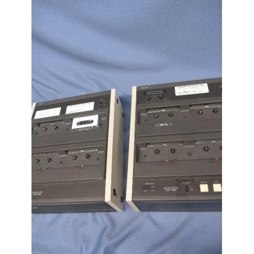 Sony CCP1300 & 2 CCP1400 Cassette Duplicators Allsold.ca Buy