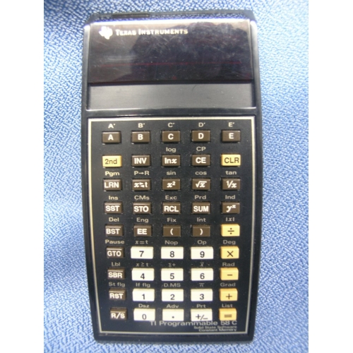 Texas Instruments TI-58 - Calculatrice Programmable Vintage, état Fonctionnel