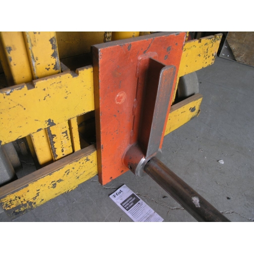 Forklift Carpet Pole 16" carrier 10' Pole 2.5 Dia Allsold.ca Buy