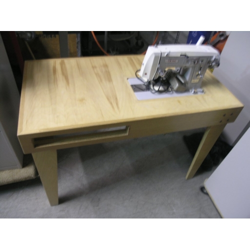 Viking 678 Sewing Machine on Custom Sewing Table Allsold.ca Buy & Sell Used Office Furniture