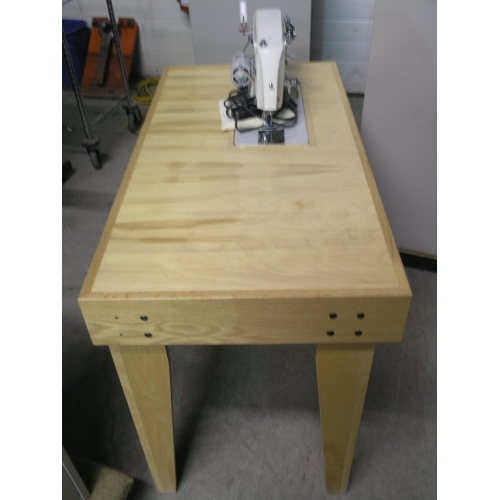Viking 678 Sewing Machine on Custom Sewing Table Allsold.ca Buy
