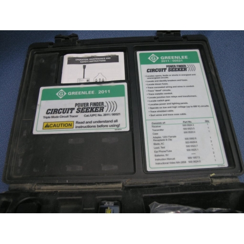 Greenlee 2011/00521 Power Finder Circuit Seeker Allsold.ca Buy