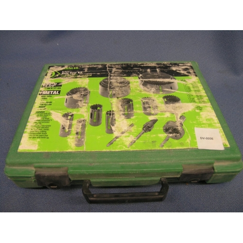 Greenlee 890 Industrial BiMetal Hole Saw Kit 3/4 Through 43/4
