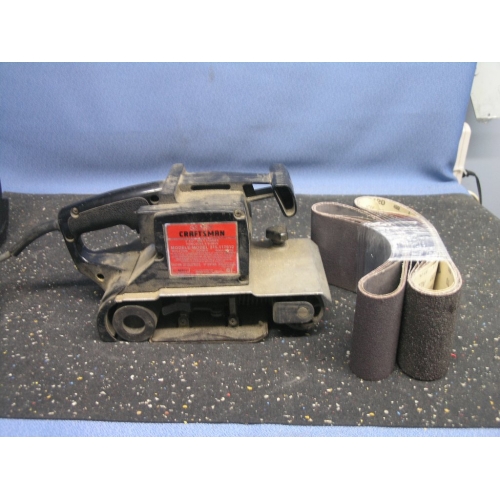 4" Craftsman Belt Sander 315.117910 / Sand Belts Allsold.ca Buy & Sell Used Office Furniture