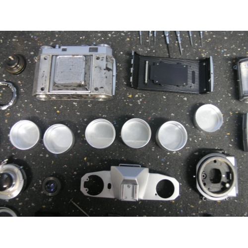 Lot of Assorted Film Camera Parts Frames Lenses Allsold.ca Buy