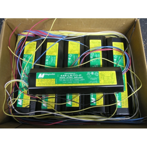 Lot of 6 Universal 446LRTCP Rapid Start Ballast Allsold