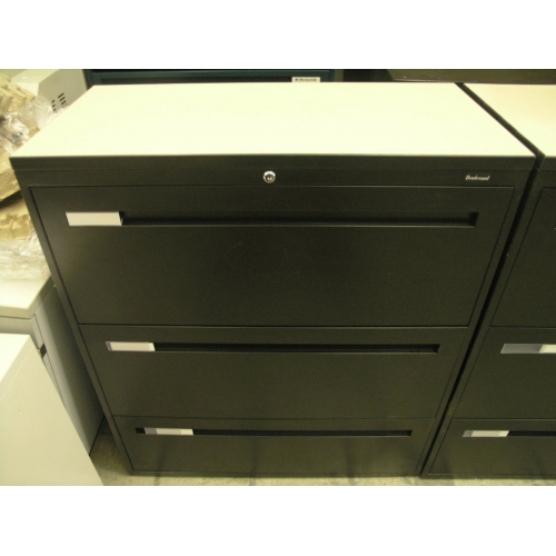 Black Boulevard 3 Drawer Lateral Filing w/ Counter Allsold.ca
