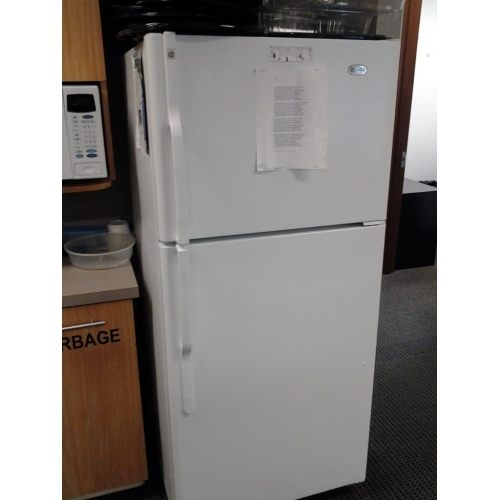 GE Evolution White Refrigerator Fridge w Top Freezer Allsold.ca Buy