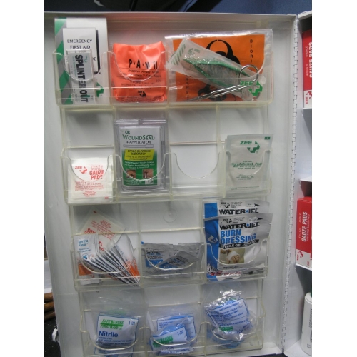 Fully Stocked Zee FirstAid Safety Kit w Sign Allsold.ca Buy & Sell