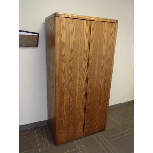 Wood 2Door Enclosed Storage 5Shelves Bull Allsold.ca Buy