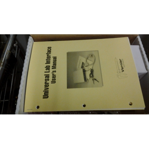 VERNIER UNIVERSAL LAB INTERFACE ULIIBM w/Manual,Cables Allsold.ca