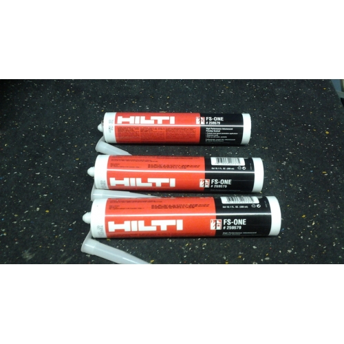 Lot of 3 Hilti FSOne Firestop Sealant 300Ml Tubes Allsold.ca Buy