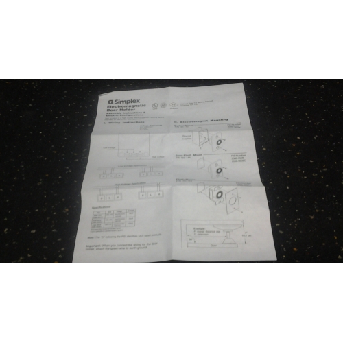 Simplex Door Holder Allsold.ca Buy & Sell Used