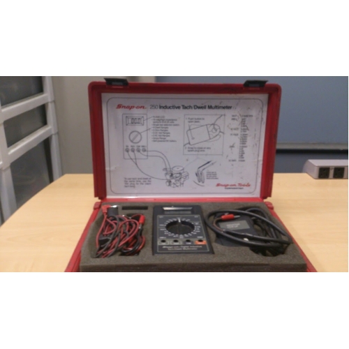 Snap On 250 digital Inductive Tach/Dwell Multimeter Allsold.ca Buy