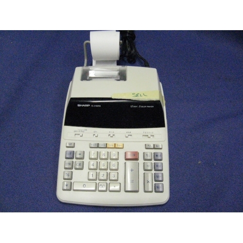 Sharp EL2192RII 12Digit Printing Calculator Adding Machine Allsold