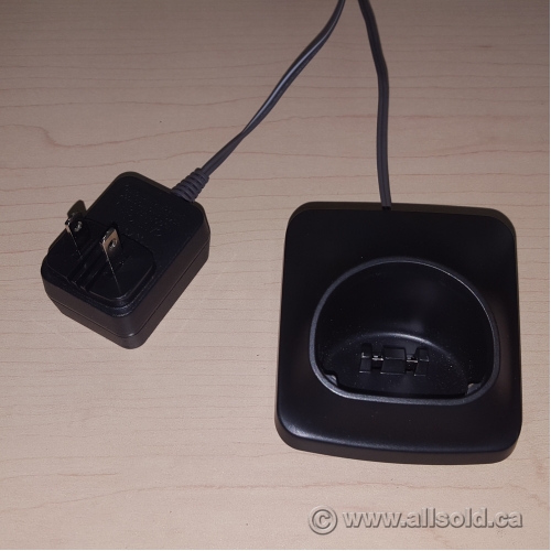 Black Panasonic KXTGDA20 Cordless Phone w/ Charger Base Allsold.ca