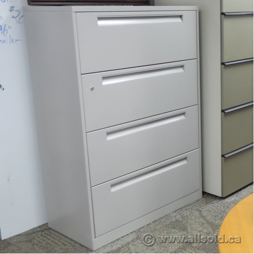Steelcase 4 Drawer 36" Beige Lateral File