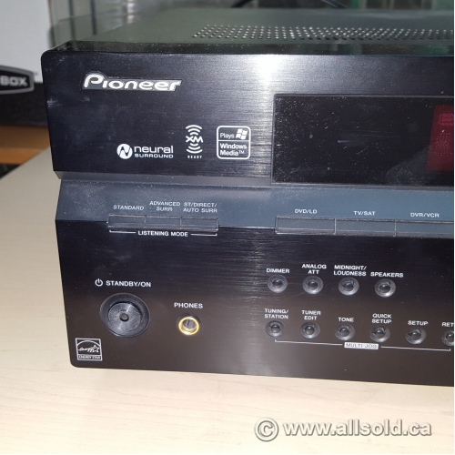 Black Pioneer VSX-816 7.1 Channel A/V Receiver - Allsold.ca - Buy ...