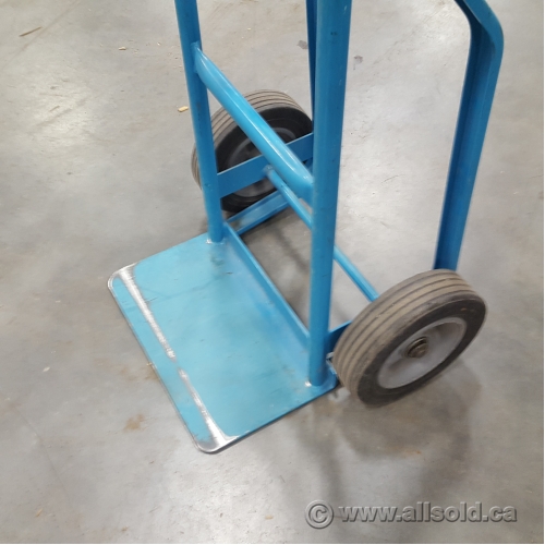 Blue Steel 2 Wheel Dollies w Solid Tires Allsold.ca Buy & Sell Used
