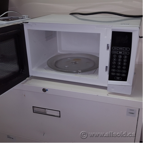 White Danby Microwave Oven Allsold.ca Buy & Sell Used Office