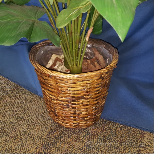 Round Pot Silk Plant Allsold.ca Buy & Sell Used Office Furniture