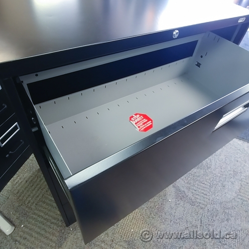 Staples Black 3 Drawer Lateral File Locking Allsold.ca Buy & Sell Used Office