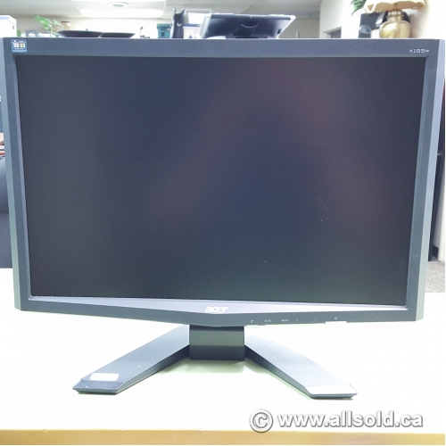 Acer x193w 19" Widescreen LCD Computer Monitor - Allsold.ca - Buy ...