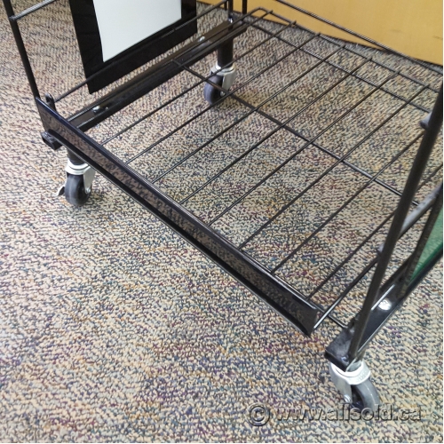Black Retail Collapsible Folding Wire Display Rack Allsold.ca Buy